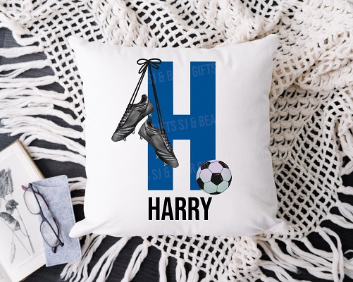 Personalised Football Cushion