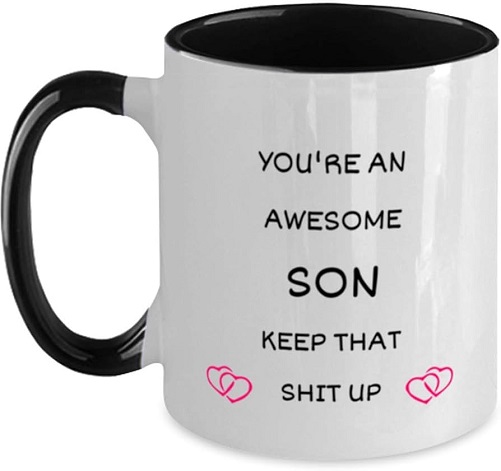 Awesome Son Coffee Mug gifts for adult son