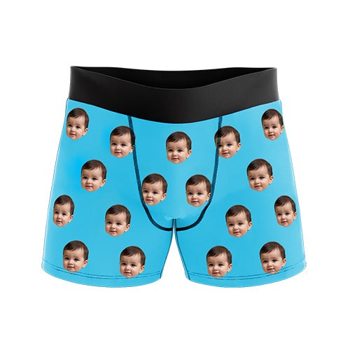 Custom Face Boxers funny gifts for husband