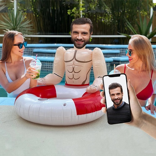 Custom Pool Float funny gifts for husband