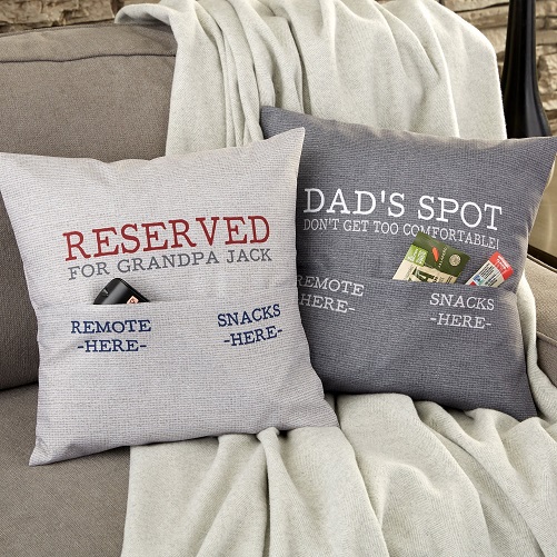 Dad Personalized Pocket Pillow