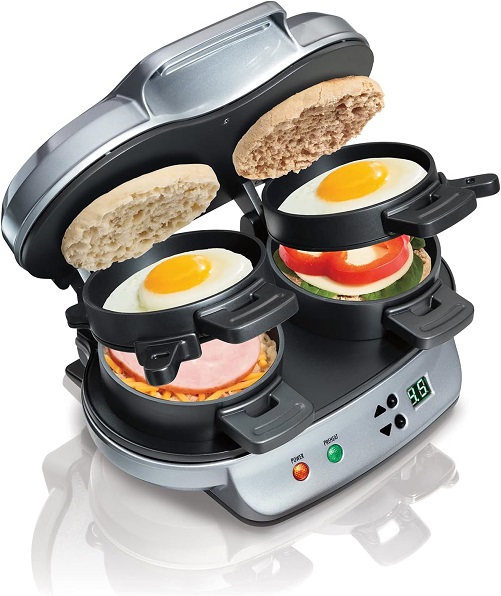 Dual Breakfast Sandwich Maker