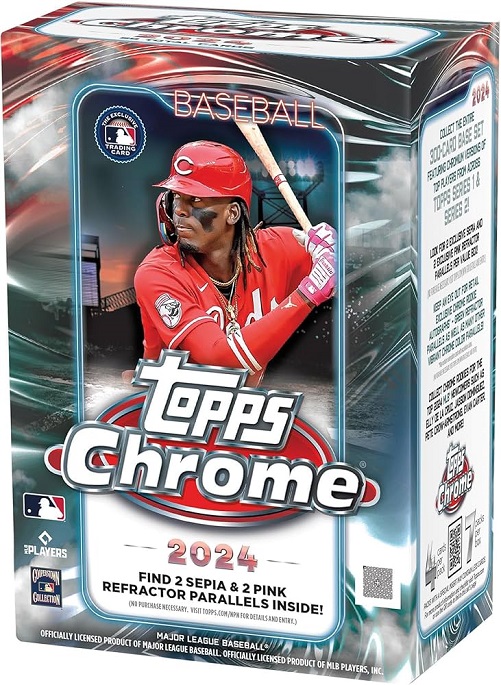 Topps Chrome Baseball Cards Value Box