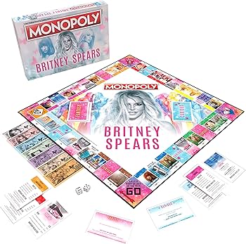 Britney Spears Monopoly Board Game