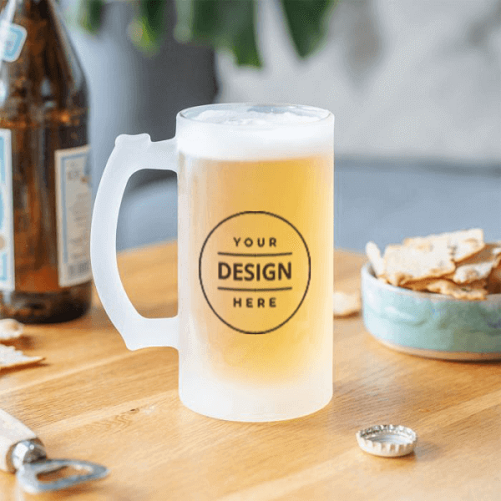 Custom Picture on Beer Mug