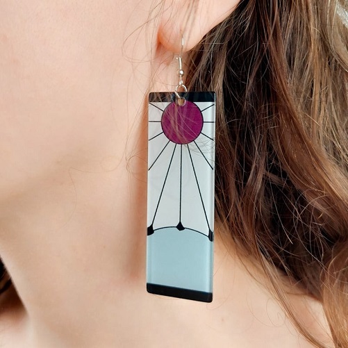 'Demon Slayer' Tanjiro Earrings