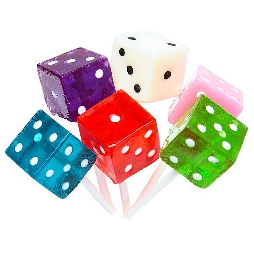 Dice Lollipops gifts for board game lovers