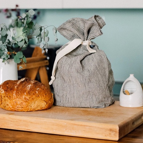 Linen Bread Bag