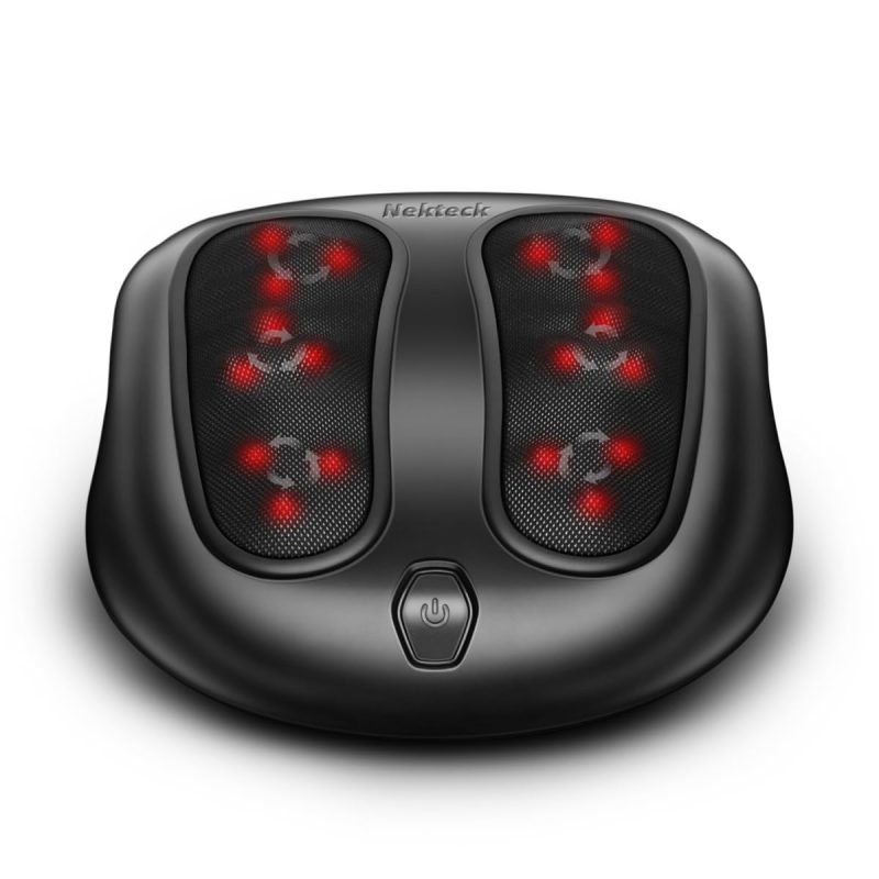 Nekteck Shiatsu Foot Massager Machine with Heat