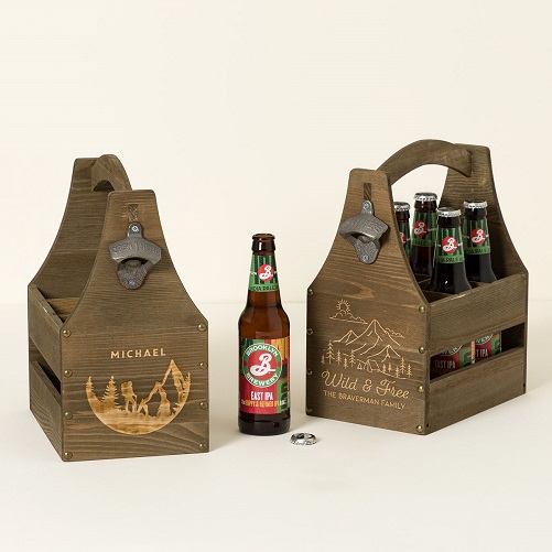 Personalized Adventure Beer Caddy