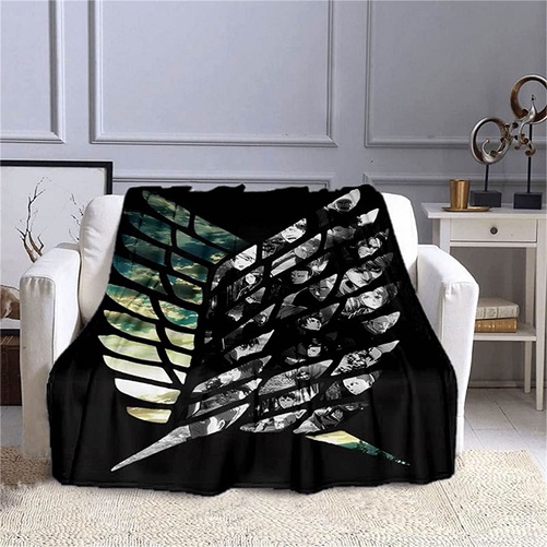 Wings of Freedom Throw Blanket