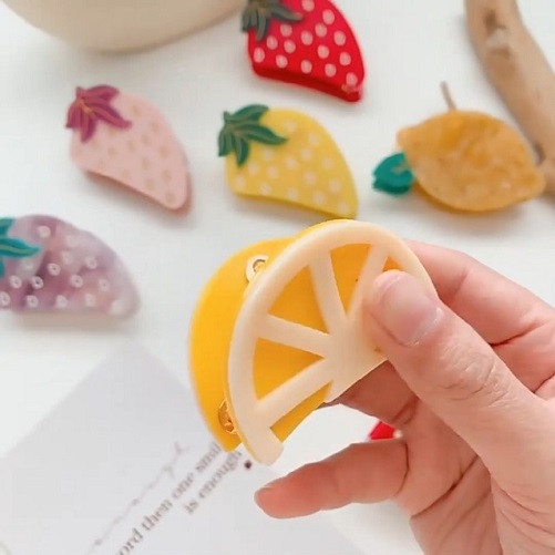 OMG Decor Fruit Claw Clip