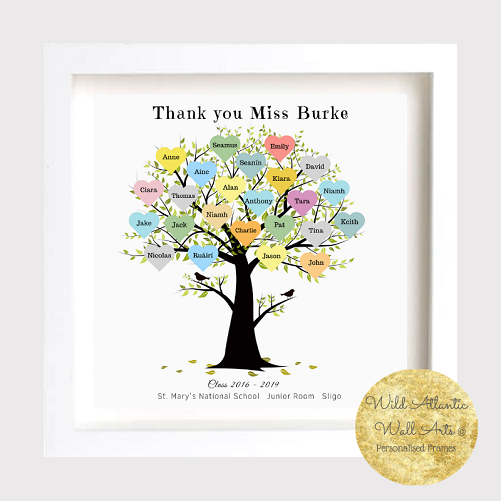 Personalized Thank You Teacher Frame