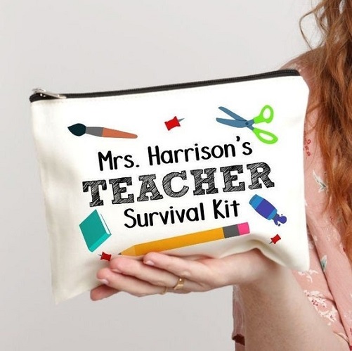 Teacher Survival Kit Pouch